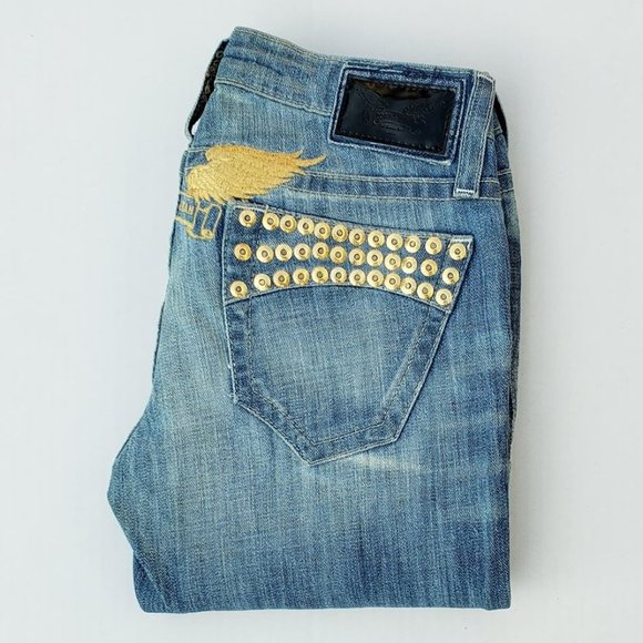 Robin's Jean Denim - New Women's ROBIN'S JEAN Skinny Studded Jeans